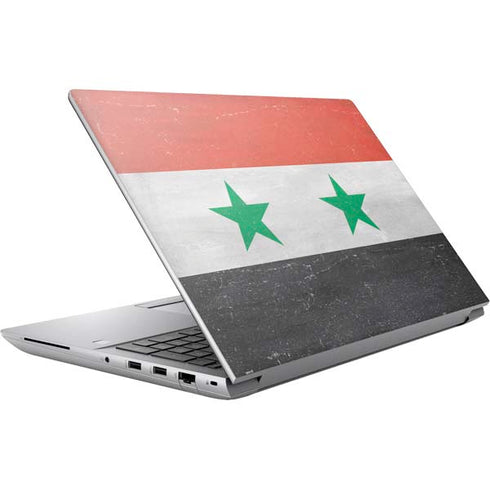 Syria Flag Distressed HP ZBook Fury 16 G10 Skin